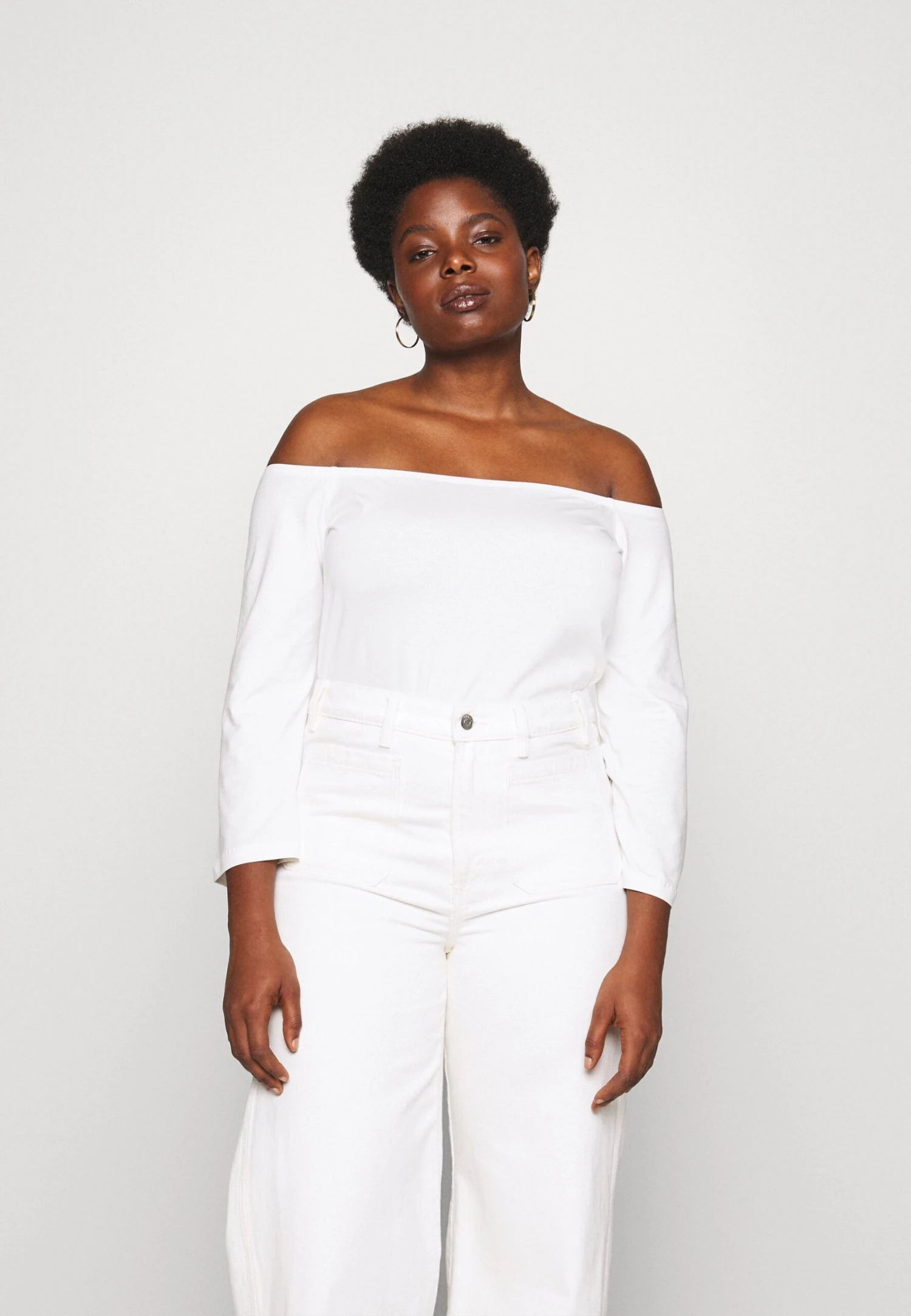 T-Shirt À Manches Longues - Off-White