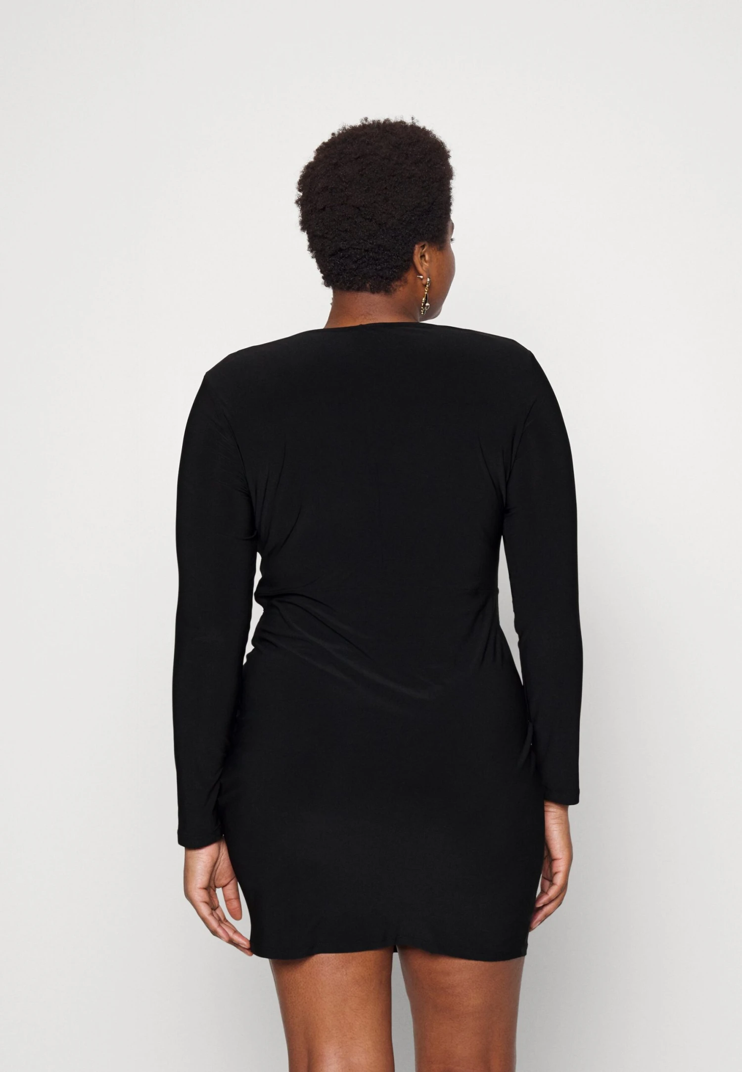 Robe En Jersey - Black – Image 3