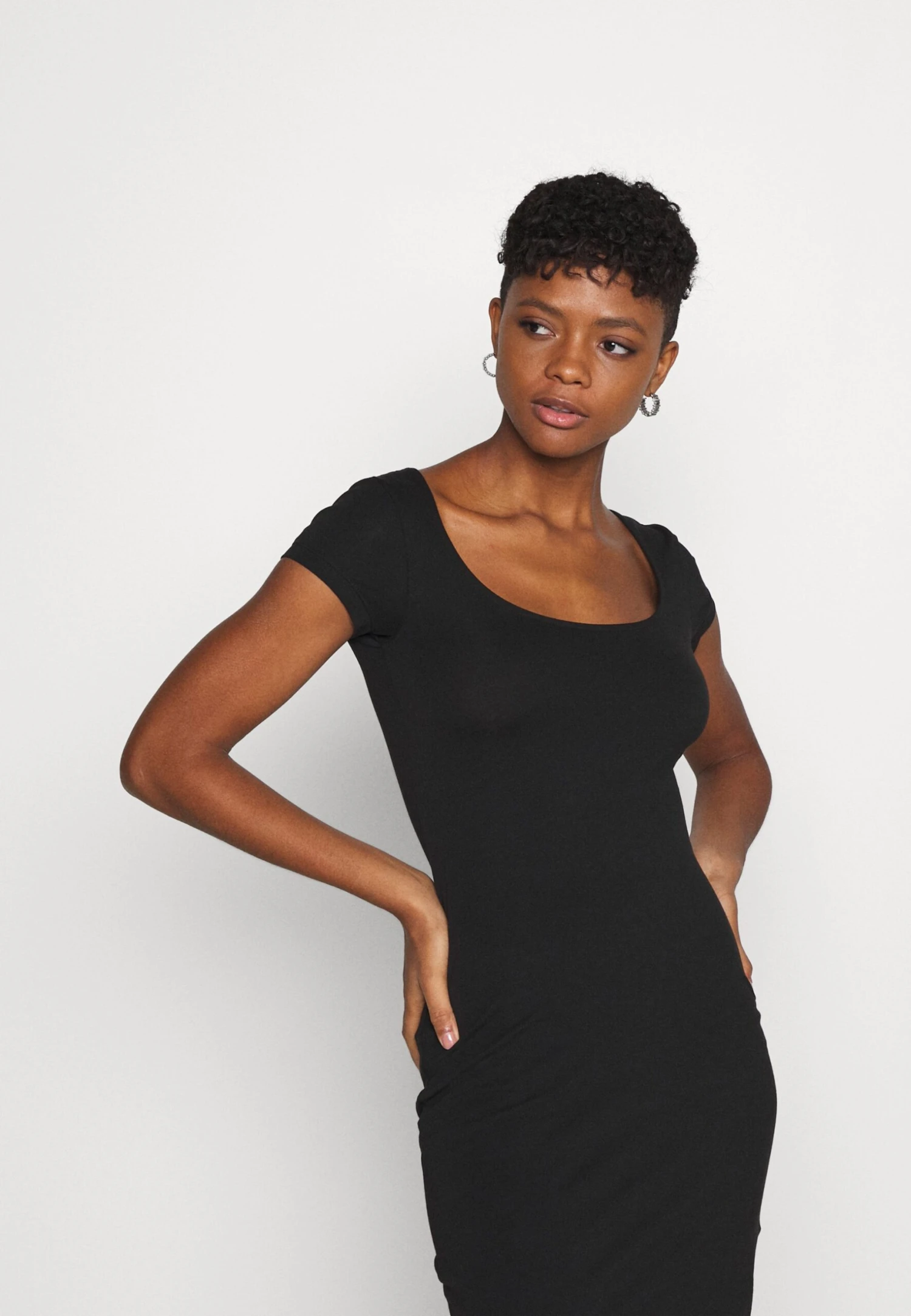 Even&Odd 2 Pack - Robe En Jersey - Black/Mottled Grey – Image 5